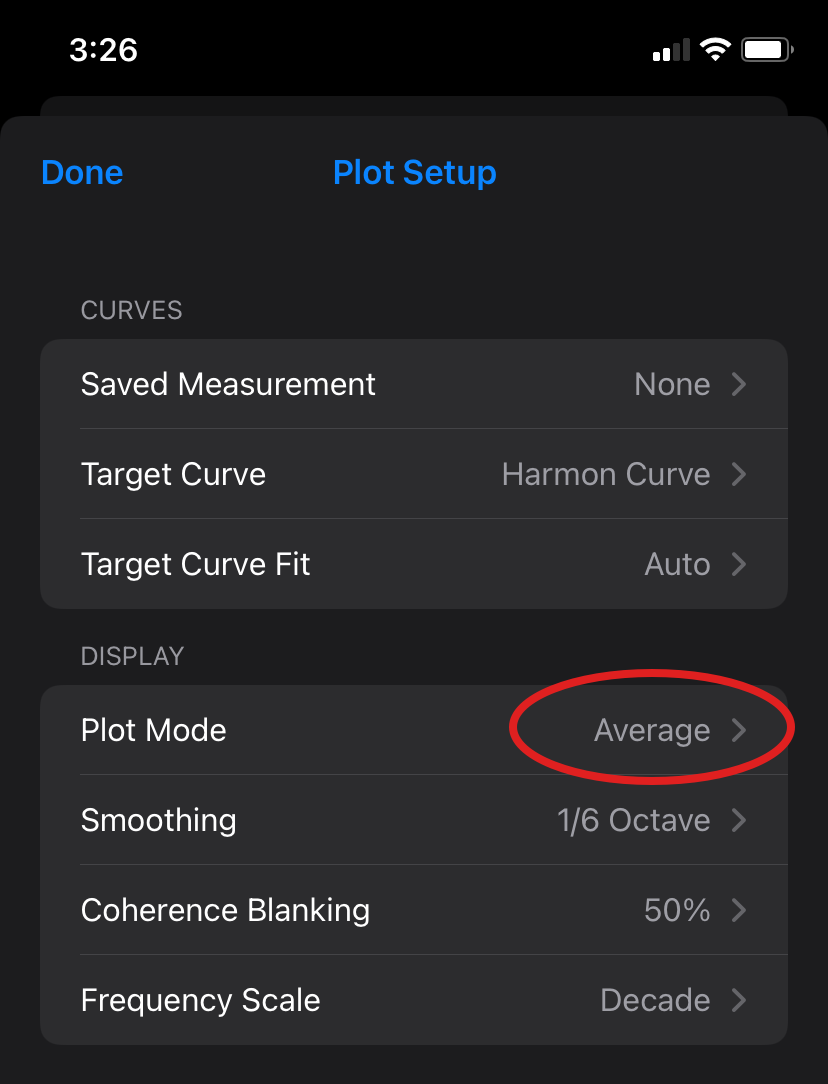 plot setup